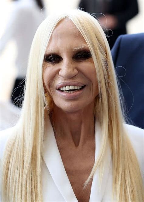 donatella versace casa versace milano|donatella versace face what happened.